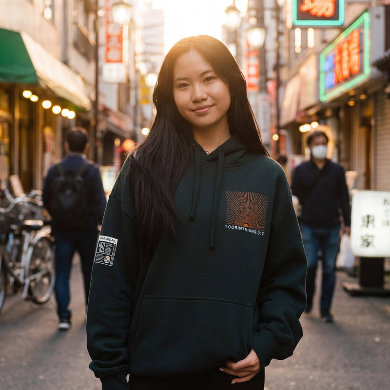 God Gives the Growth Hoodie – Radical