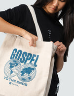 Gospel to the Ends Tote Bag