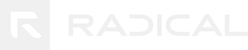 Radical Logo (white on black)